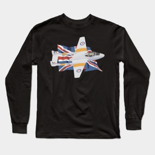 de Havilland Vampire British WW2 Airplane Long Sleeve T-Shirt